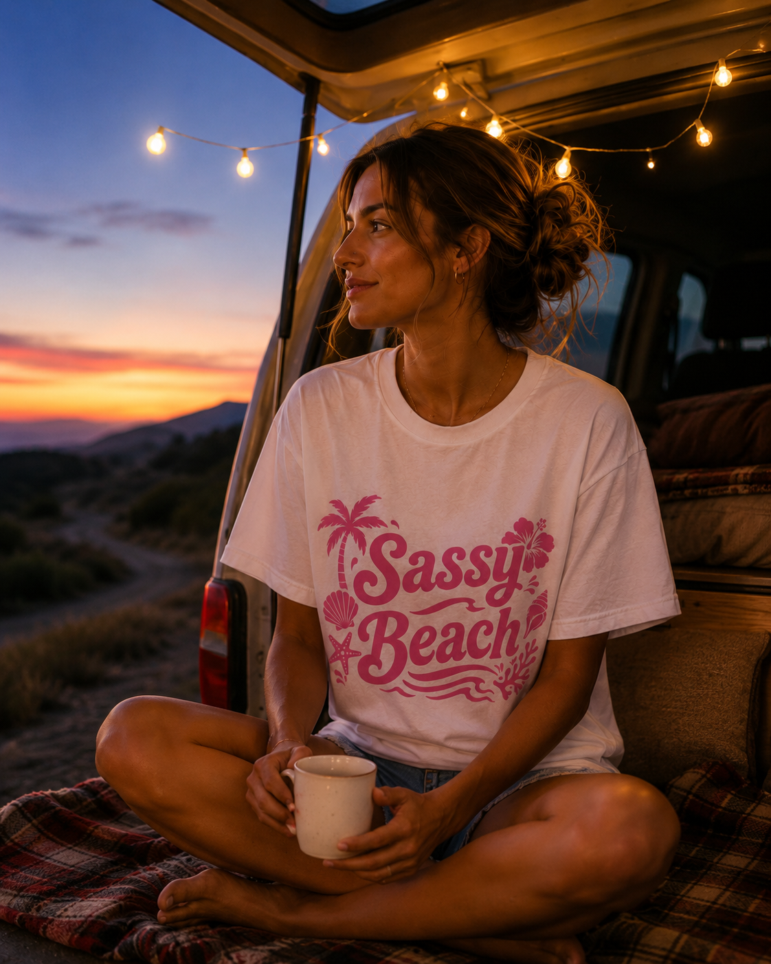 Sassy Beach Tee